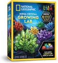 National Geographic Mega Crystal Growing Kit with 6 Crystals for Kids 8-10